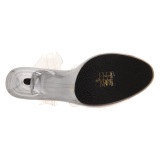 gjennomsiktig 10 cm CARESS-408 dame sandaletter lavere h�l