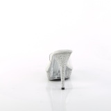 gjennomsiktig 11,5 cm ELEGANT-401 strass steiner plat� slip ins dame