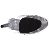 gjennomsiktig 18 cm ADORE-708MMG glitter plat� h�ye h�ler dame