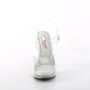 gjennomsiktig platåsandaler 12,5 cm GLORY-508 høyhælte sandaler