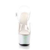 glitter plat� 18 cm ADORE-708LG-3 h�yh�lte sandaler - pole dance h�ler