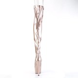 gull 18 cm ADORE-3011HWR hologram overknee st�vler �pen t�