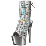 hologram 18 cm ADORE-1018HG ankelst�vletter med plat�s�le til dame