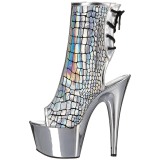 hologram 18 cm ADORE-1018HG ankelst�vletter med plat�s�le til dame