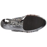 hologram 18 cm ADORE-1018HG ankelst�vletter med plat�s�le til dame