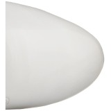hvit 15 cm KISS-3010 l�rh�ye st�vletter plat�