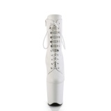 hvit 20 cm FLAMINGO-1020WR plat� ankel booties
