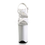 hvit 23 cm INFINITY-997 platform h�yh�lte sko