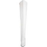 hvit lakk 13 cm SEDUCE-3010 l�rh�ye st�vletter