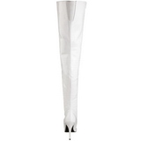 hvit lakk 13 cm SEDUCE-3010 l�rh�ye st�vletter