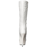 hvit lakk 15,5 cm DELIGHT-2023 platå høye støvler