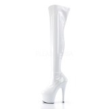hvit lakk 18 cm ADORE-3000 l�rh�ye st�vler