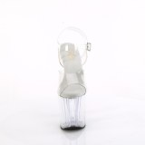 hvit transparent 19 cm ENCHANT-708 hyhlte platsko