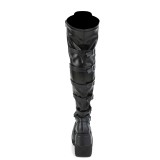 kunstl�r 11,5 cm SHAKER-350 l�rh�ye st�vletter med kileh�ler plat�