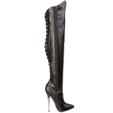 kunstl�r 16 cm DAGGER-3060 fetish l�rh�ye st�vletter