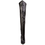kunstl�r 16 cm DAGGER-3060 fetish l�rh�ye st�vletter