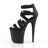 kunstl�r 20 cm FLAMINGO-859 platform h�yh�lte sko