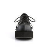 kunstlær 8 cm DANK-110 lolita sko gothic platåsko