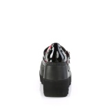 lakk 11,5 cm SHAKER-27 demoniacult alternative plat�sko svart