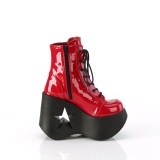 lakk emo 13 cm DYNAMITE-106 alternative kileh�ler plat�boots r�d
