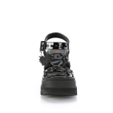 lakkl�r 11,5 cm SHAKER-13 glitter wedge sandaler kileh�ler