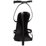 lakkl�r 15 cm DOMINA-108 fetish sandaler med stiletth�ler