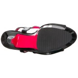 lakkl�r 15 cm KISS-209TT h�yh�lte sandaler neon plat�