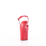 lakkl�r 20 cm CRAZE-809 heelless h�ye h�ler pony plat� r�de