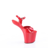 lakkl�r 20 cm CRAZE-809 heelless h�ye h�ler pony plat� r�de