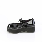 lakkl�r 5 cm EMILY-23 emo maryjane sko - plat�sko med spenne