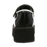 lakkl�r 6 cm SPRITE-01 emo maryjane sko - plat�sko med spenne