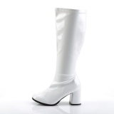 lakklær 7,5 cm GOGO-300X damestøvler til brede lægge