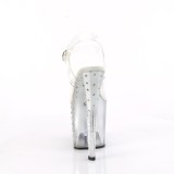 led lyspre plat 19 cm ENCHANT-708TLT hyhlte sandaler - pole dance high heels