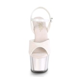 opal glitter plat� 18 cm ADORE-710G h�yh�lte sandaler til poledance