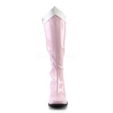 pink lakk 7,5 cm Funtasma GOGO-306 høye støvler dame