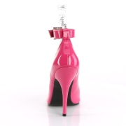 pink lakkert 13 cm SEDUCE-431 høye stilett pumps til menn