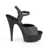 reflekterende h�ye h�ler 15 cm DELIGHT-609REFL glitter plat� h�ye h�ler
