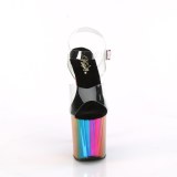 regnbue plat 19 cm ENCHANT-708RC poledance sko