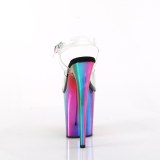 regnbue plat� 20 cm FLAMINGO-808RC poledance sko