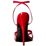 r�d 15 cm DOMINA-108 sko med h�ye h�ler for menn