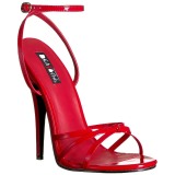 r�d 15 cm DOMINA-108 sko med h�ye h�ler for menn