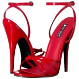 r�d 15 cm DOMINA-108 sko med h�ye h�ler for menn