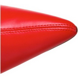 rød 9,5 cm WONDER-130 knehøye støvletter dame