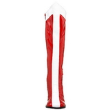 r�d hvit 7,5 cm GOGO-305 kneh�ye st�vletter dame