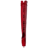 r�d kunstl�r 15 cm DELIGHT-3019 L�rh�ye st�vletter plat�