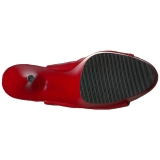 r�d kunstl�r 15 cm DELIGHT-3019 L�rh�ye st�vletter plat�