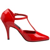 r�d lakk 10,5 cm VANITY-415 h�ye pumps damesko til menn