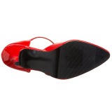r�d lakk 10,5 cm VANITY-415 h�ye pumps damesko til menn