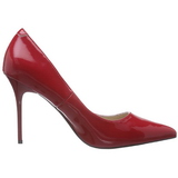 r�d lakk 10 cm CLASSIQUE-20 h�ye pumps damesko til menn