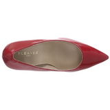 r�d lakk 10 cm CLASSIQUE-20 h�ye pumps damesko til menn